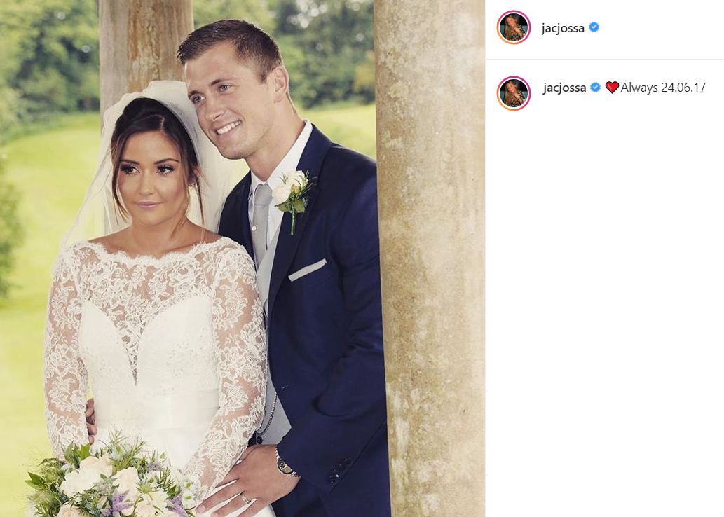 Jacqueline Jossa and Dan Osborne wedding