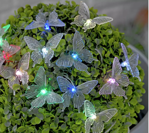 argos butterly lights