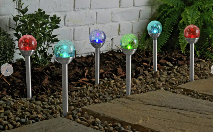 argos glass lights