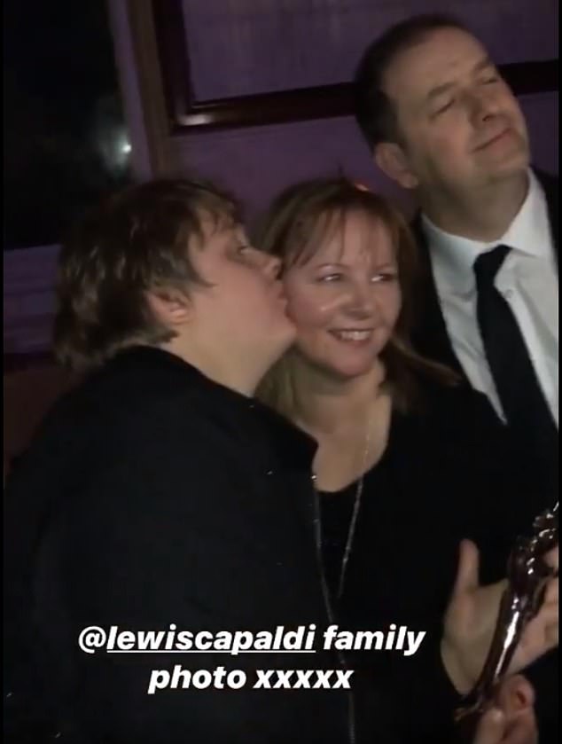 lewis capaldi family brits 