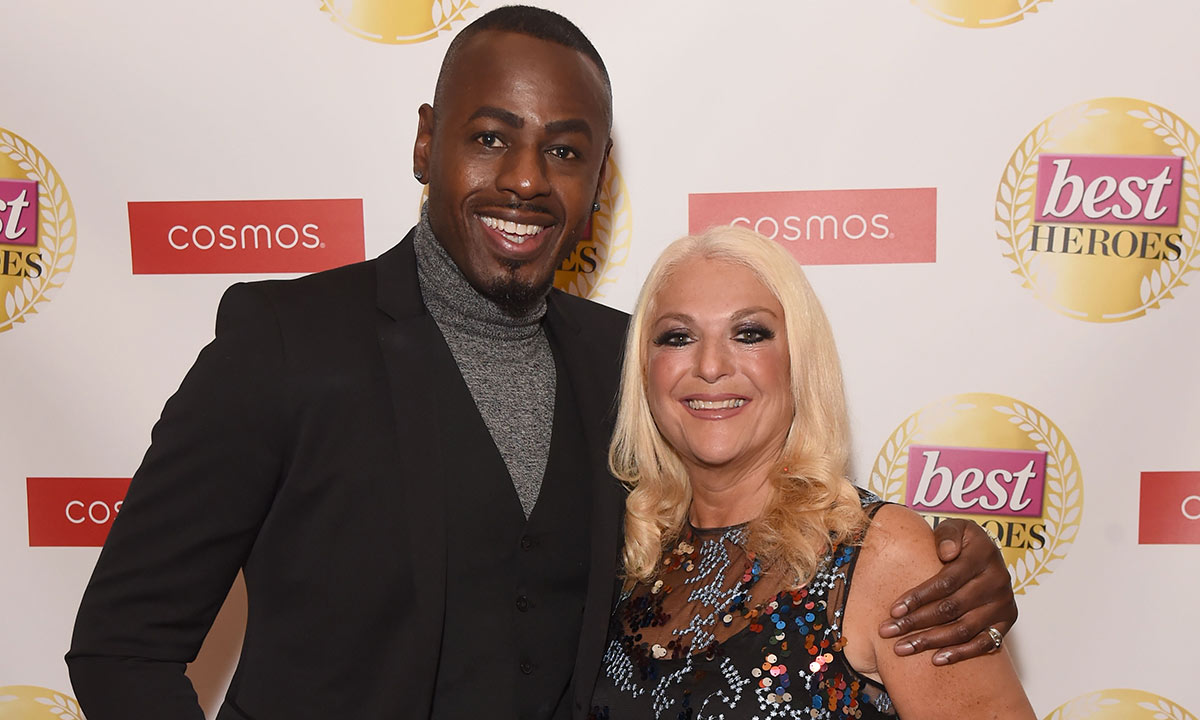 Shown here with fiancé Ben Ofoedu, Vanessa Feltz net worth exceeds £300,000 annually. Some put it around $52 million overall.