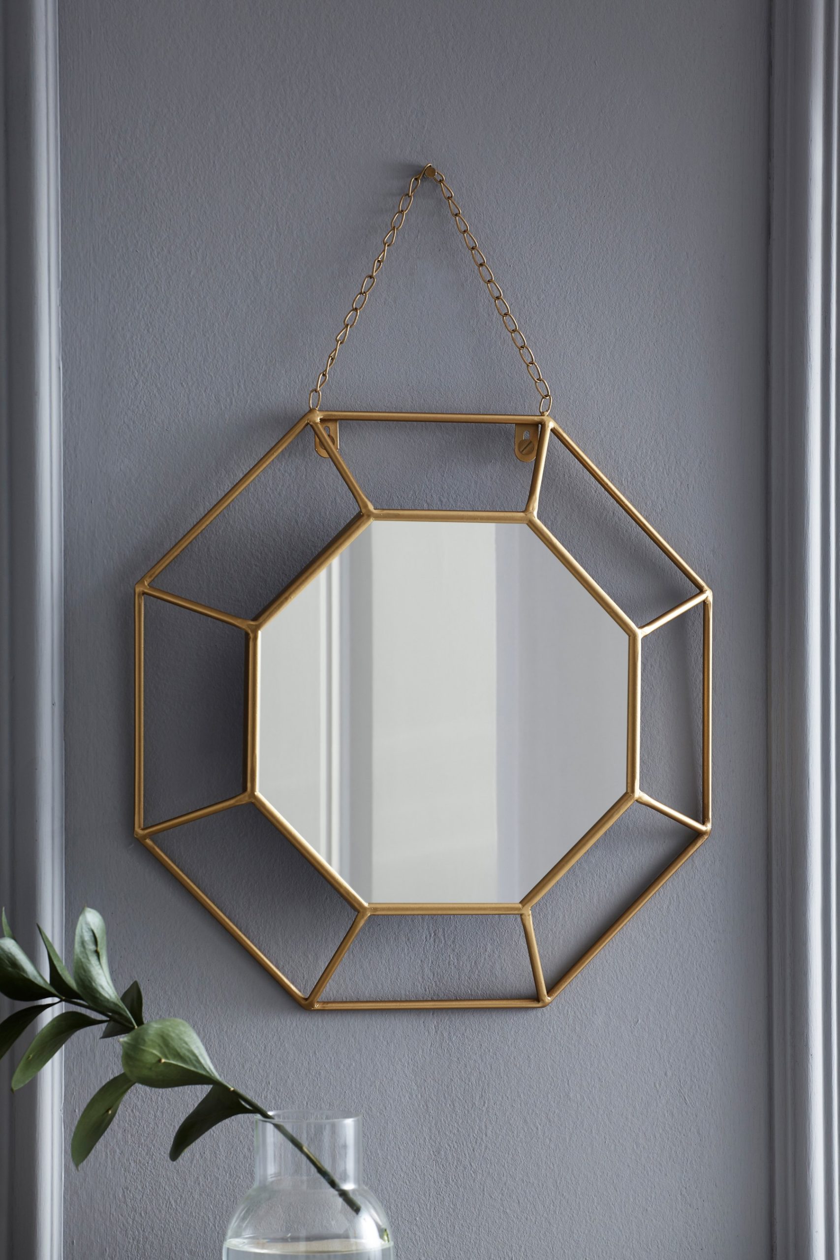 Mini faceted mirror