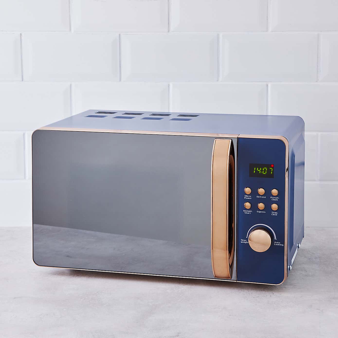 Accents 20L 700W Navy food heater