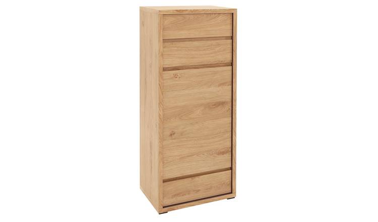 Shetland 1 Door 3 Drawer Tallboy