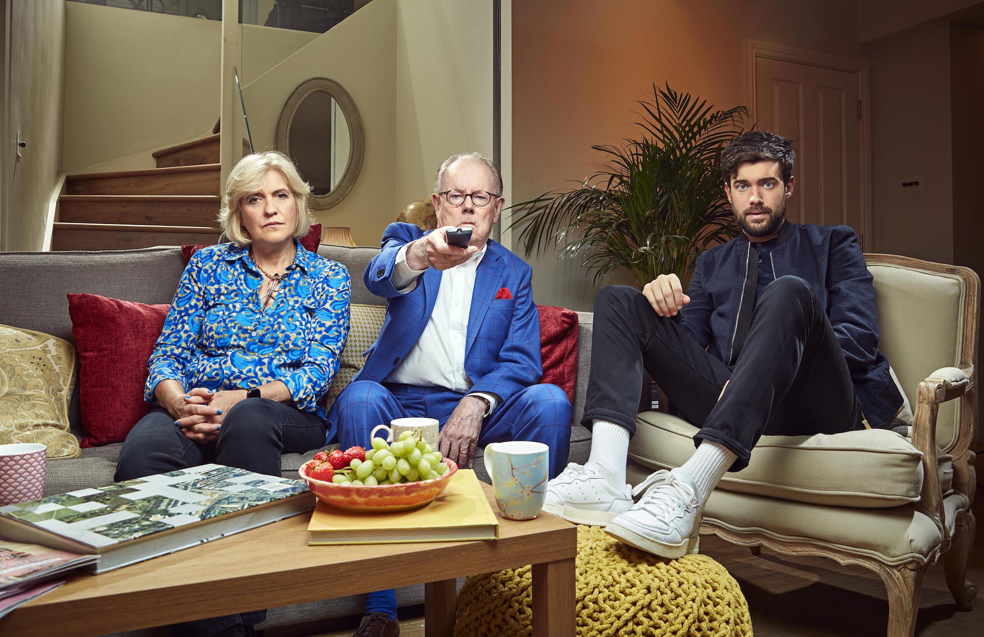 Hilary Amanda Jane, Jack Whitehall and Michael Whitehall