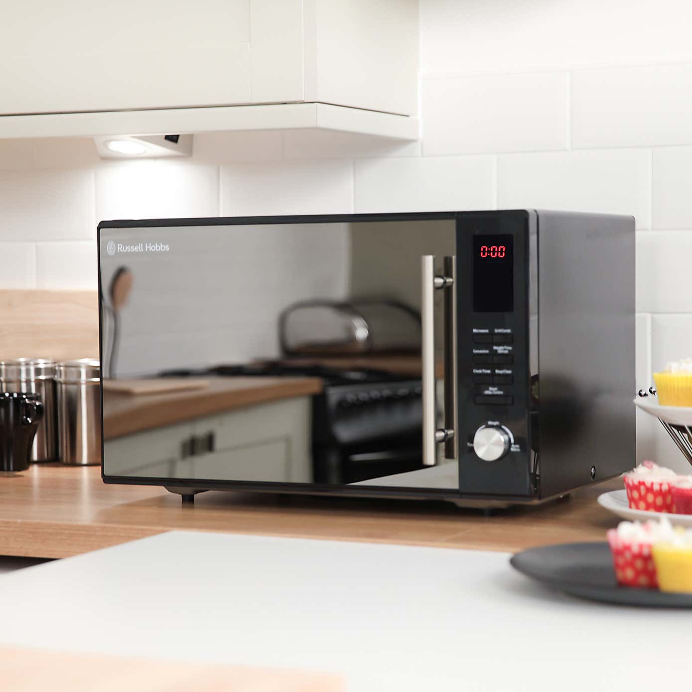 Russell Hobbs 30L Black Digital Combination Microwave