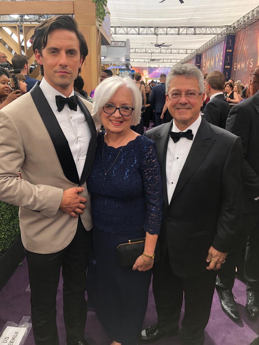 milo ventimiglia and his parents emmys