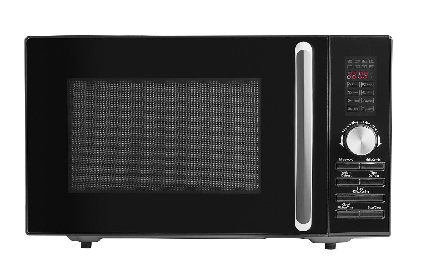 Digital Black Microwave Asda and Grill