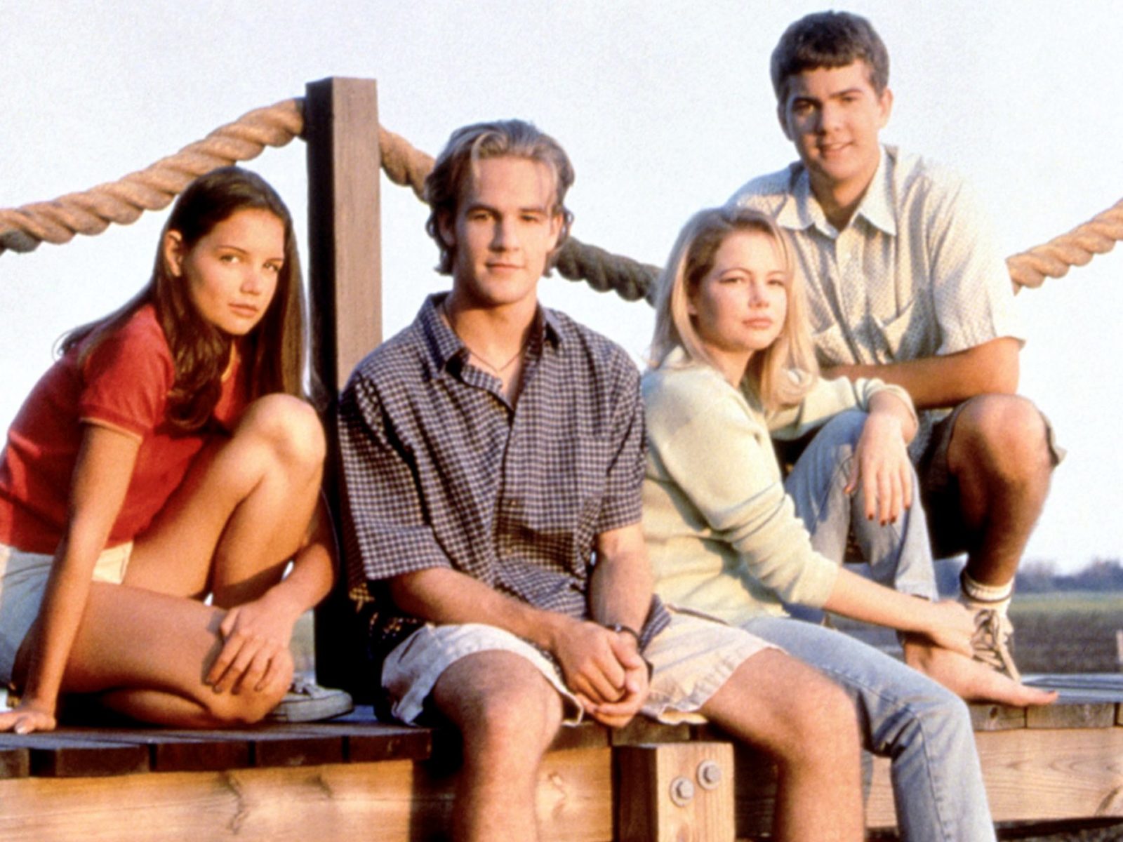 Dawson's Creek cast in a posed photo