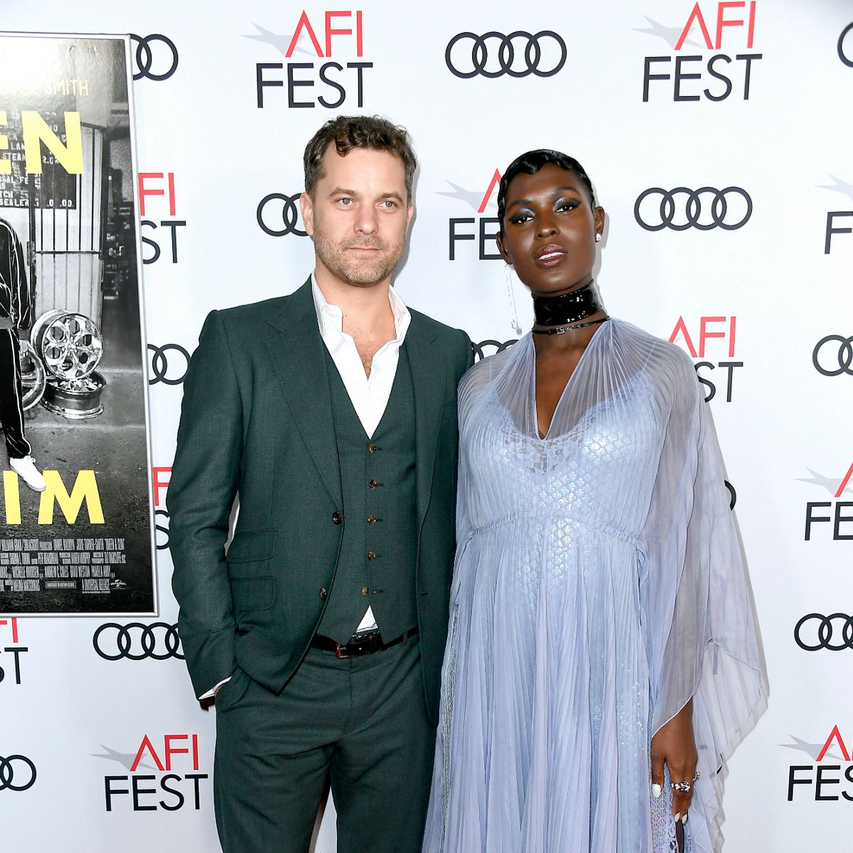 Joshua Jackson and his wife Jodie Turner-Smith