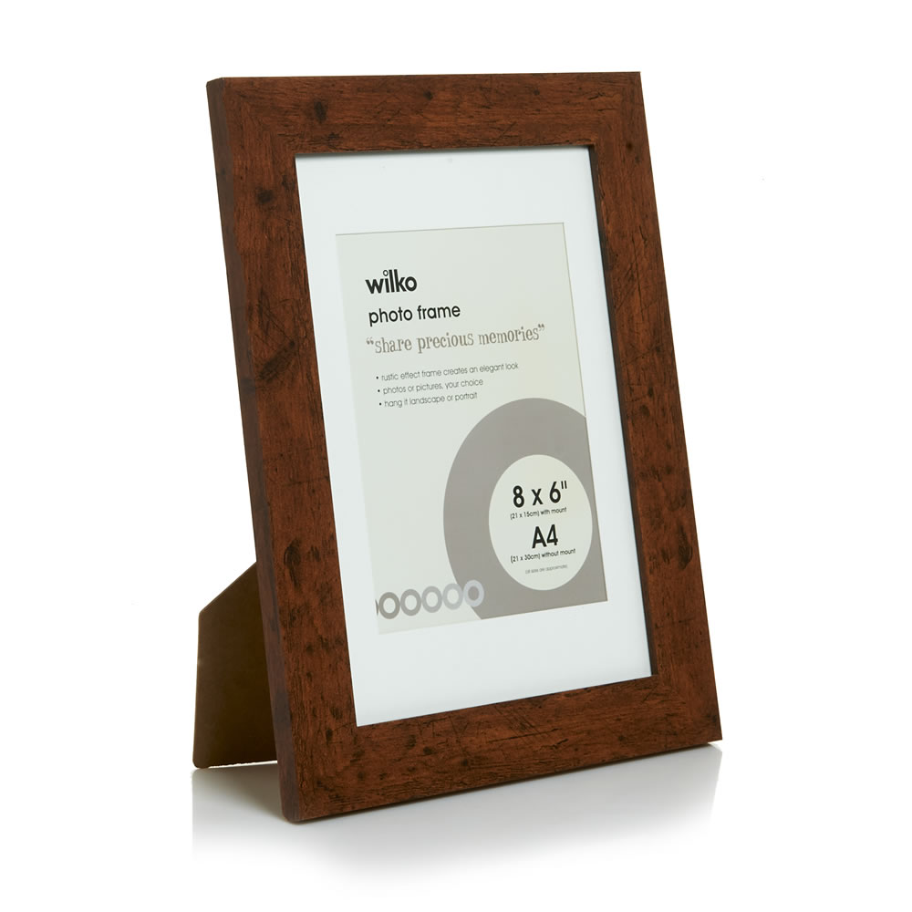 Wilko A4 Rustic Effect Photo Frame for £4.50