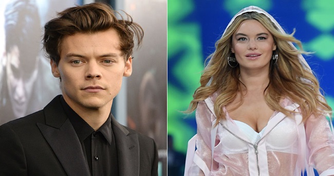 Harry Styles and Camille Rowe