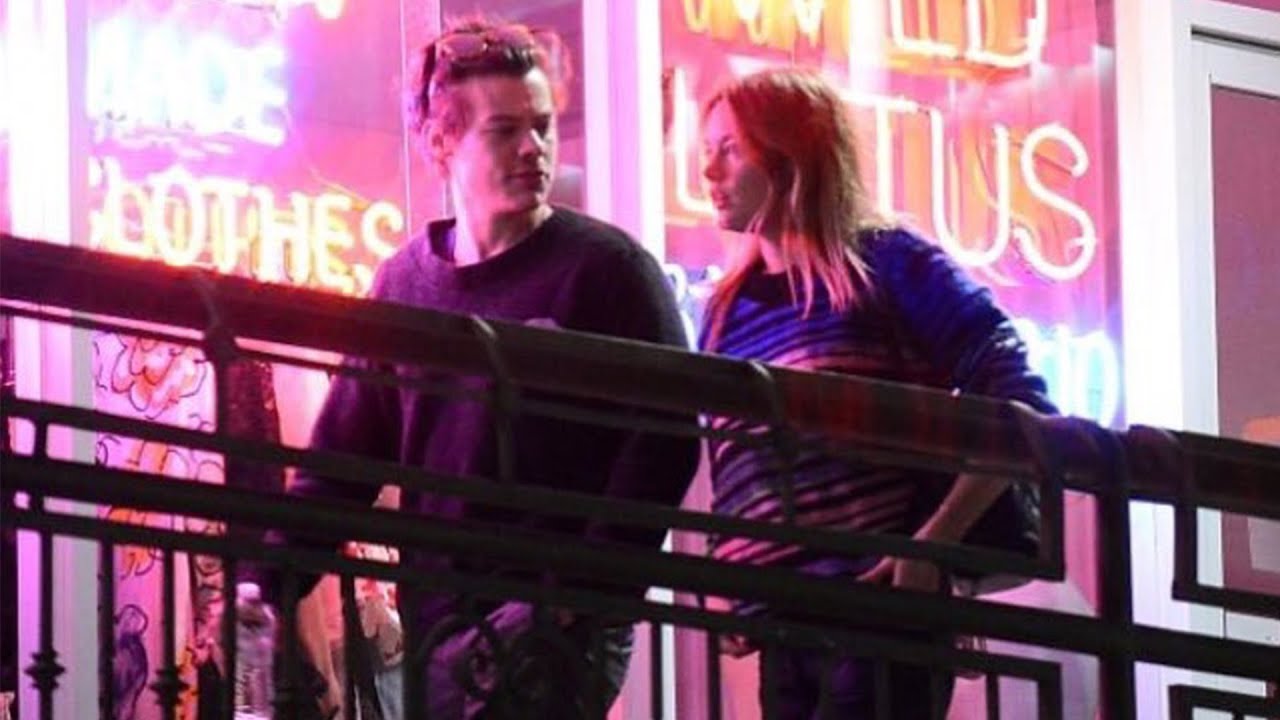 Harry Styles and Camille Rowe