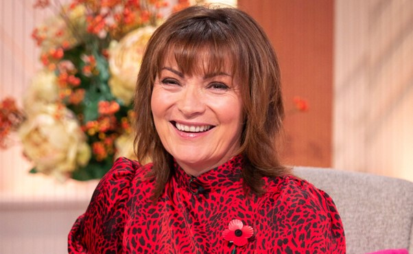 Lorraine Kelly on her morning ITV show