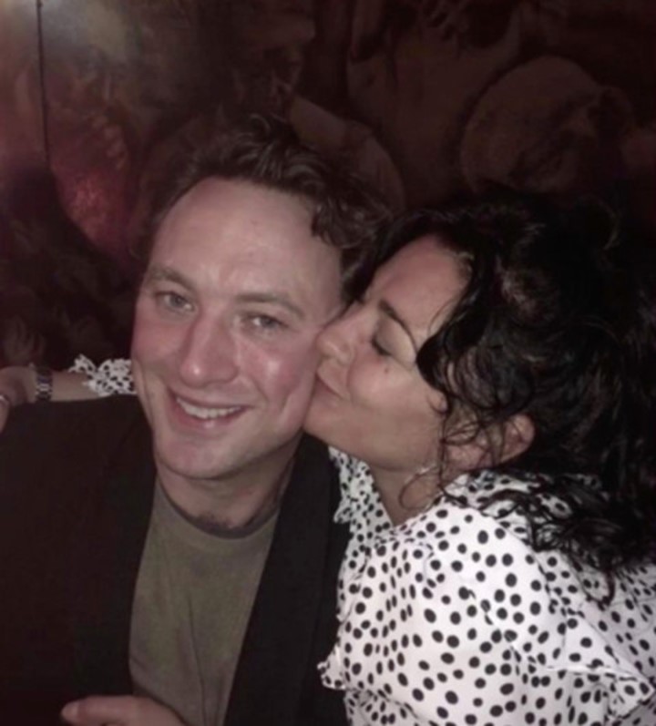 Emmerdale stars Jonny McPherson and Natalie J Robb looking more loved up than ever.