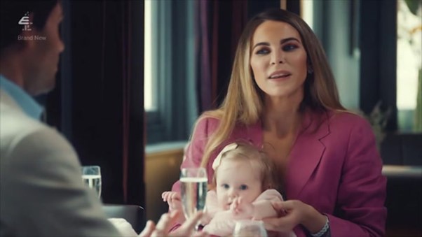 Victoria Made in Chelsea: the star appearing in the show with her baby Gaia.