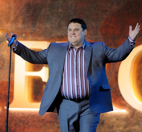 Peter Kay Weight Loss: The star before he shed the pounds.