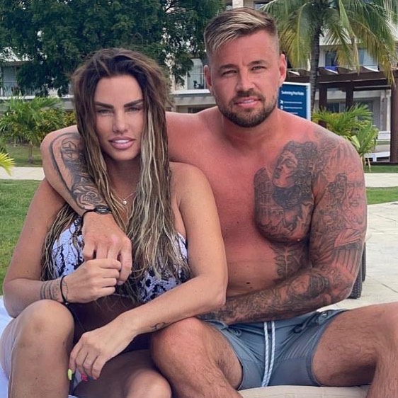 Carl Woods and Katie Price
