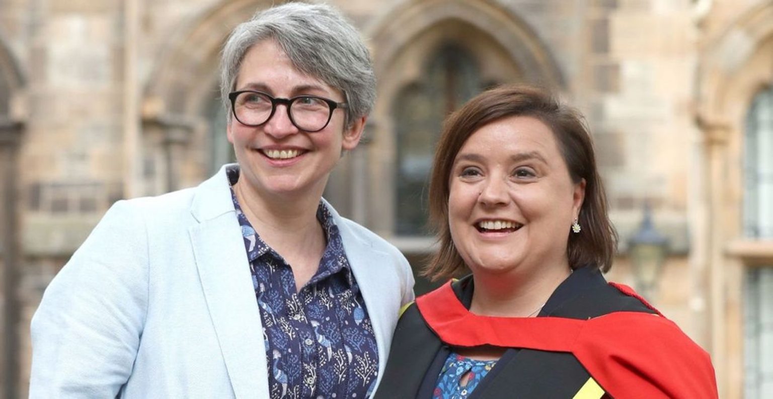 Lee Cormack and Susan Calman.