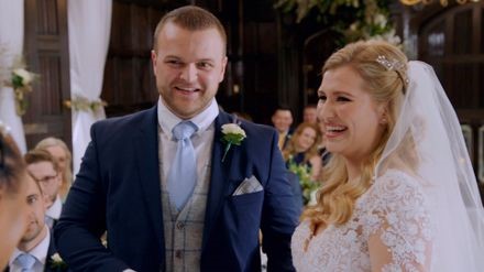 Married at First Sight Owen and Michelle: the pair tie the knot.