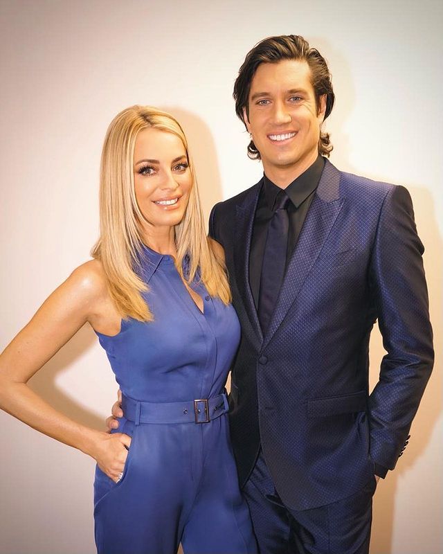 Vernon Kay and Tess Daly