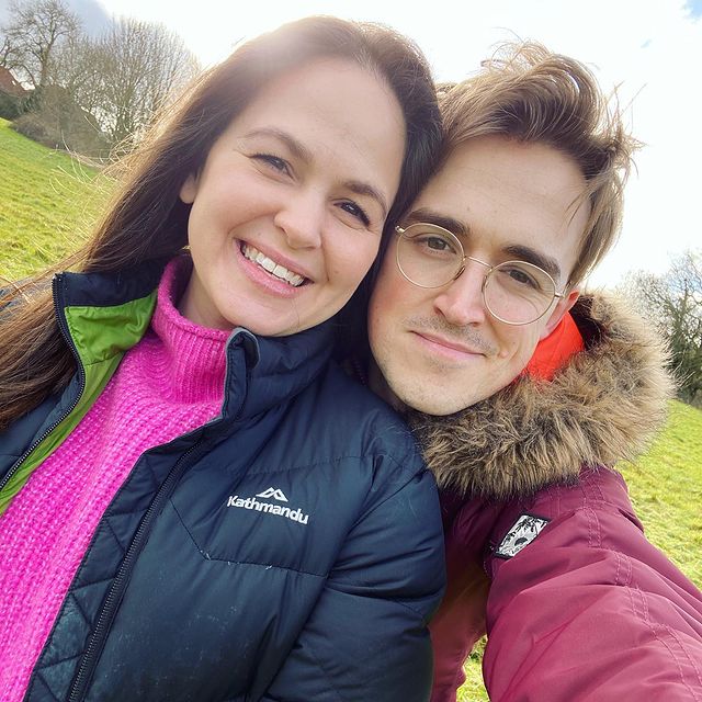 Giovanna Fletcher and Tom Fletcher