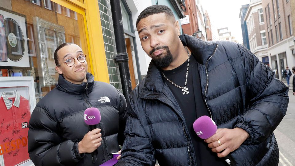 Perri Kiely and Jordan Banjo