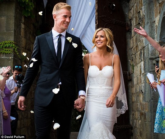 The couple on their wedding day in Florence, Italy.