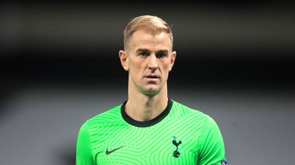 Kimberly Crew’s husband, goalkeeper Joe Hart.