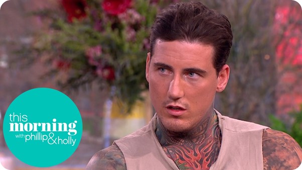 Caben Albi George Davis: Jeremy McConnell takes a paternity test live on ITV’s This Morning.
