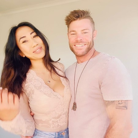 The star shows off her new boyfriend Kane on Instagram.