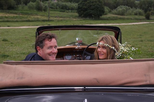 Celia Walden and Piers Morgan