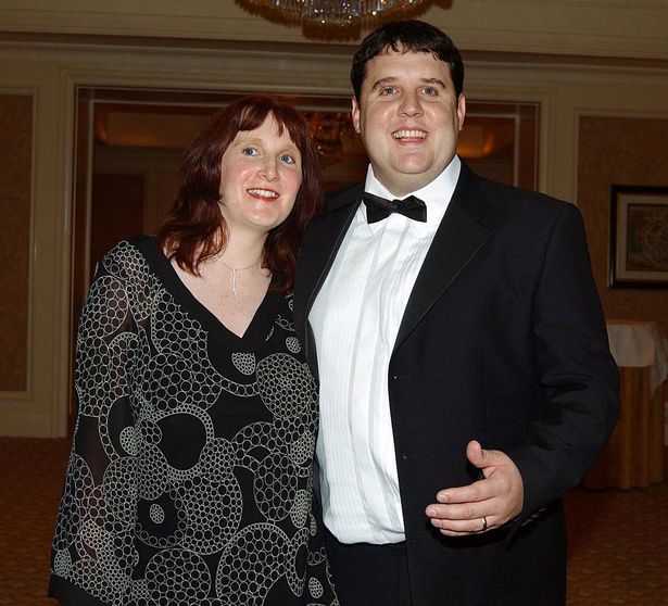 Peter Kay and Susan Gargan