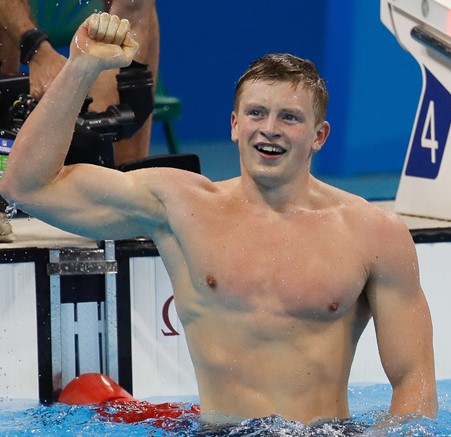 Adam Peaty during his early career.