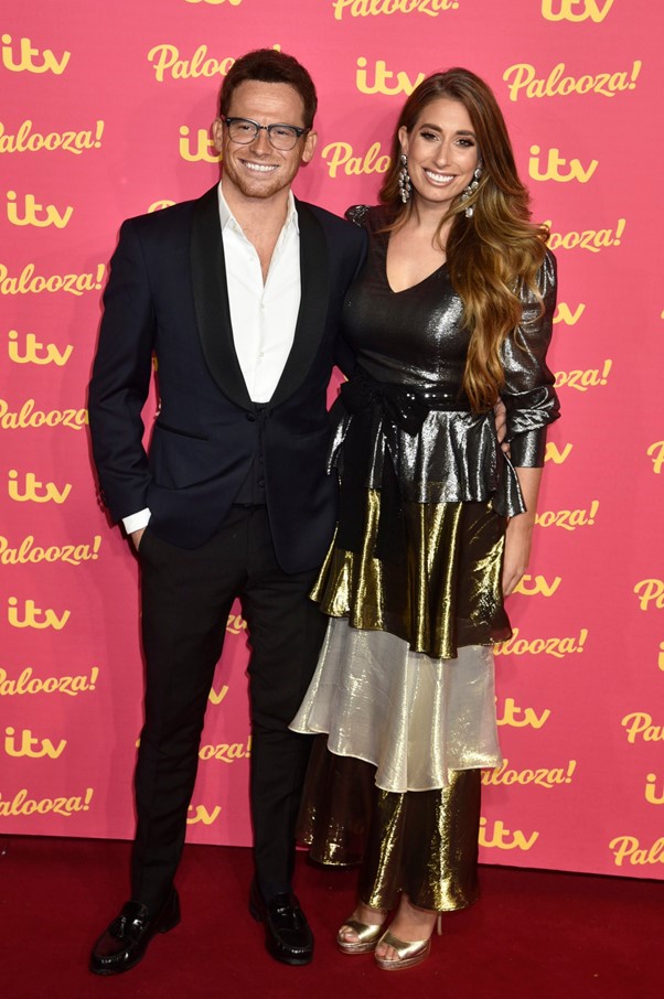 Joe Swash Age: With partner and presenter Stacey Solomon.
