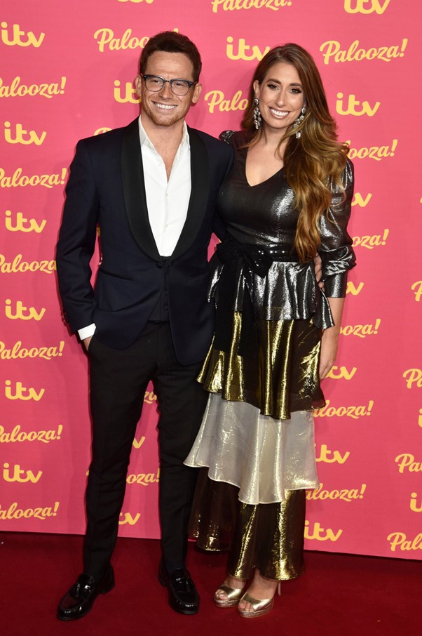 Joe Swash Age: With partner and presenter Stacey Solomon.