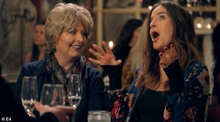 Jane Felstead and daughter Binky in Made In Chelsea.
