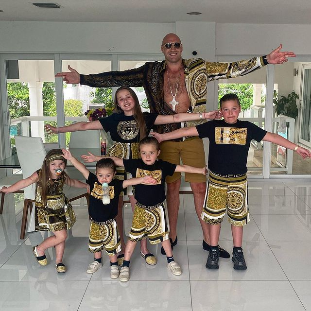 Tyson and Paris Fury Children