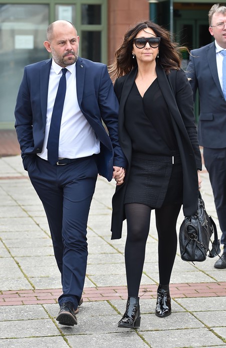 Janus Bryn Thomas with his wife Amanda- who Drew Pritchard allegedly had an affair with.
