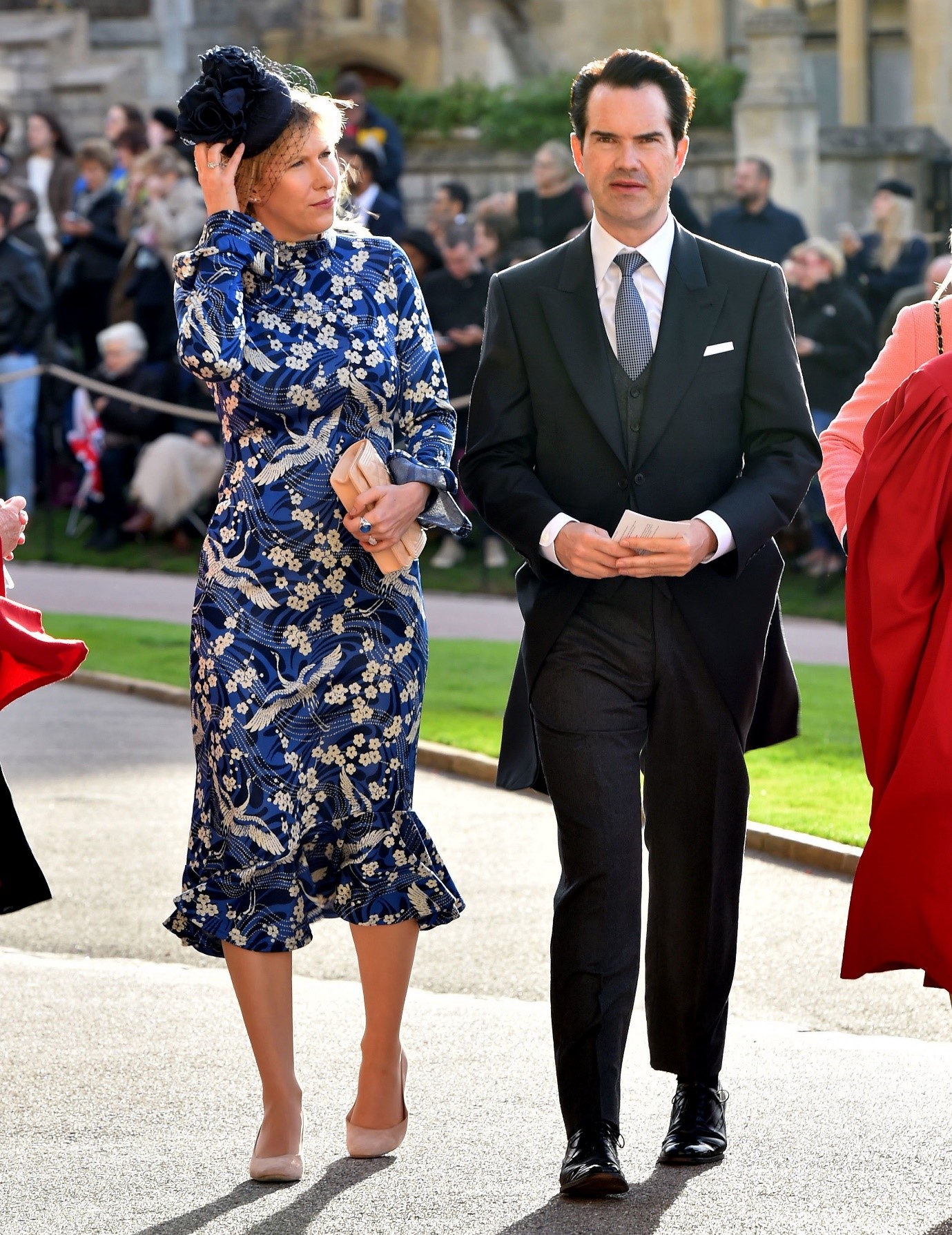 Jimmy Carr Girlfriend: With his long-term partner Karoline Copping.