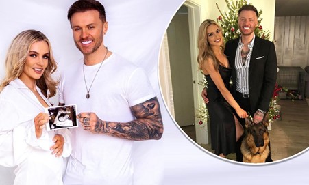 Kyle Christie and Vicky Turner announced they were having their first child together.