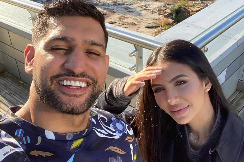 Faryal Makhdoom and Amir Khan