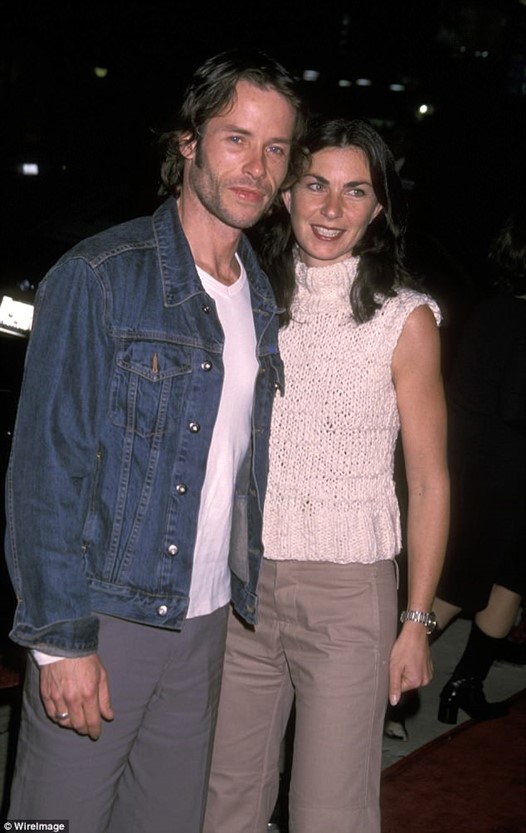 Kate Mestitz and Guy Pearce in the 1990s.