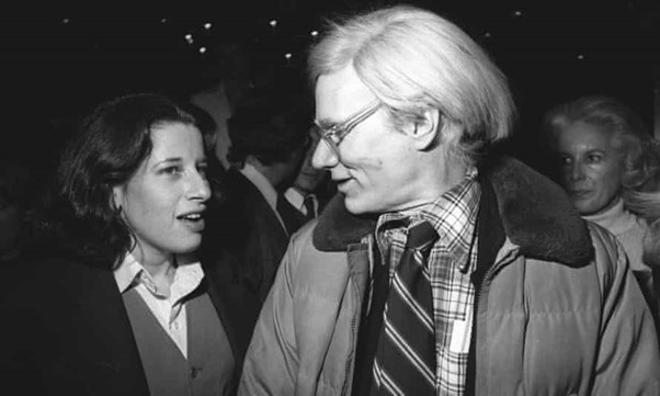 Fran Lebowitz Net Worth: With Andy Warhol.