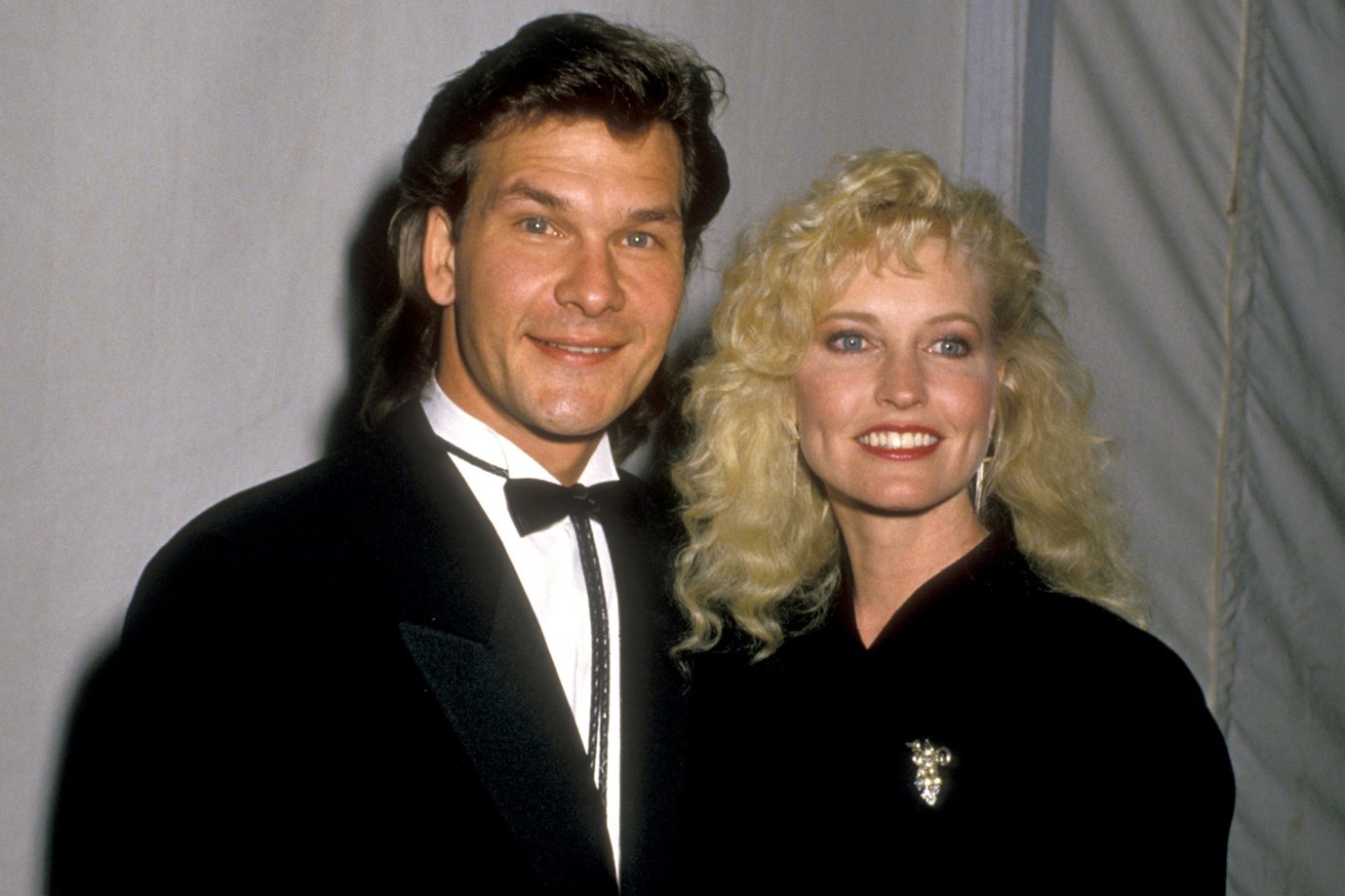 Lisa Niemi and Patrick Swayze during their marriage.