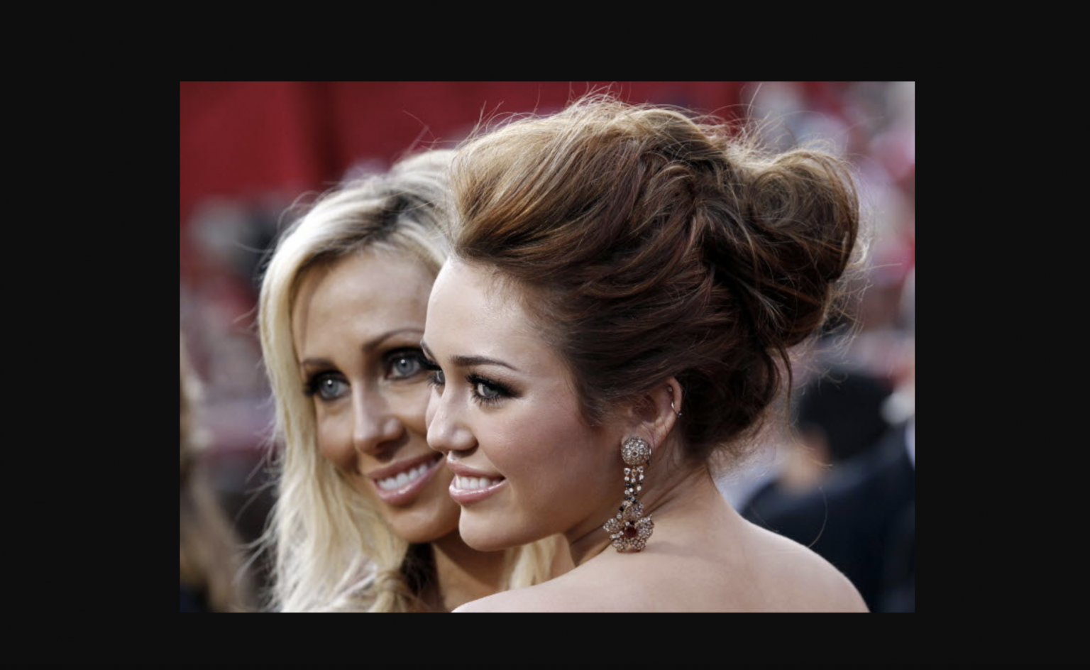 Tish and Miley Cyrus