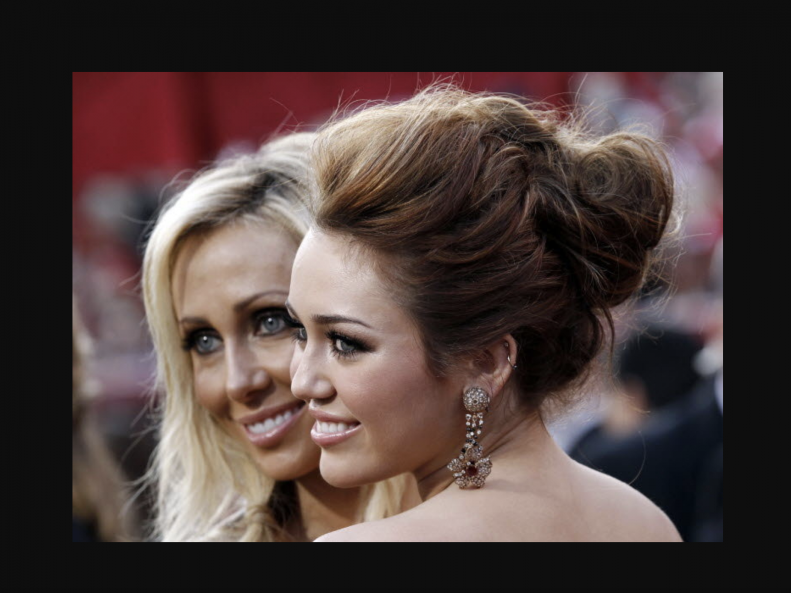 Tish and Miley Cyrus