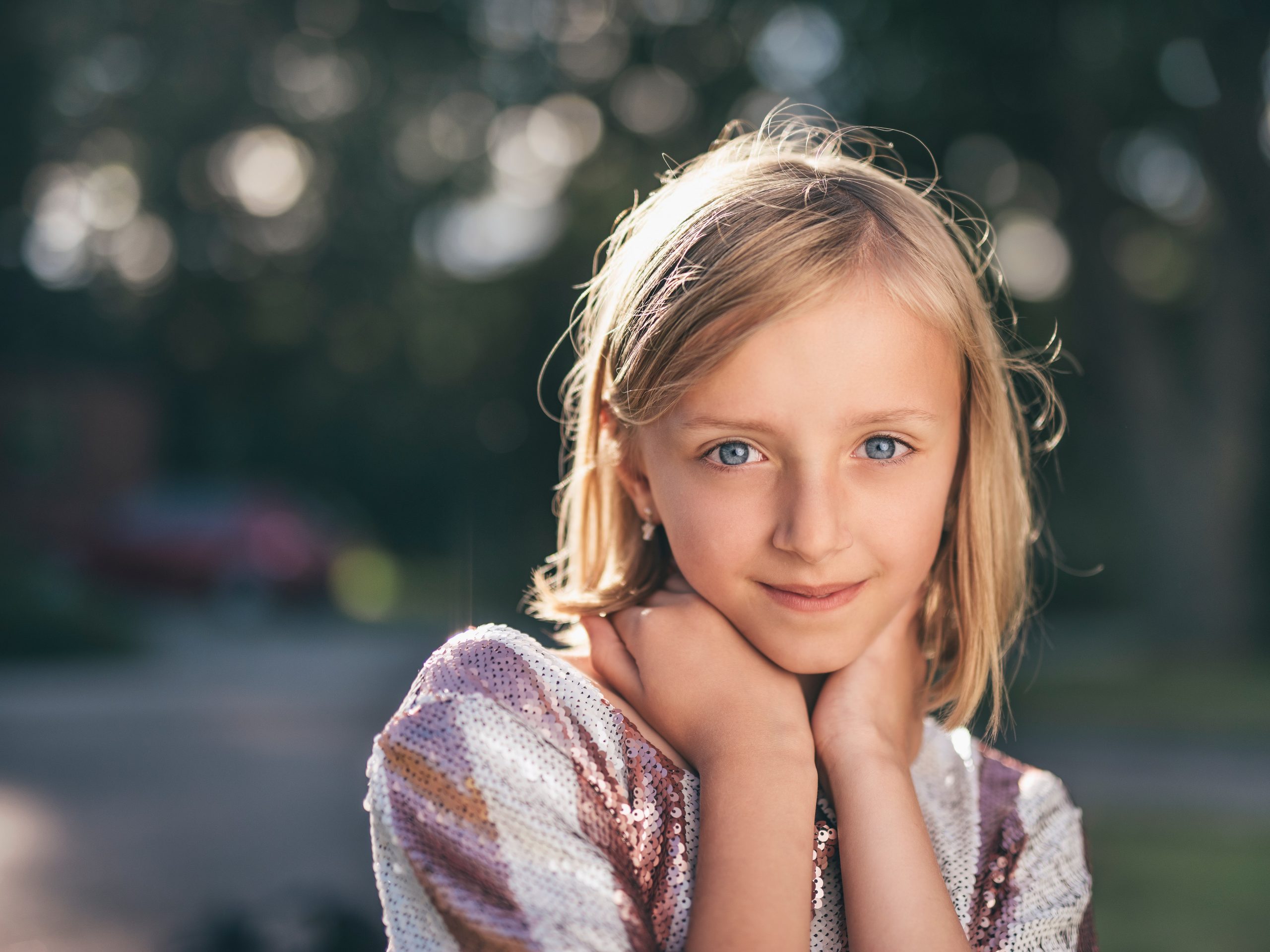 Young Girl Outside