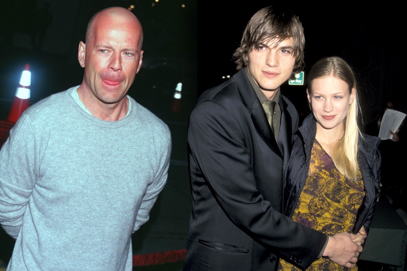 January Jones Boyfriend: With Ashton Kutcher and Bruce Willis.