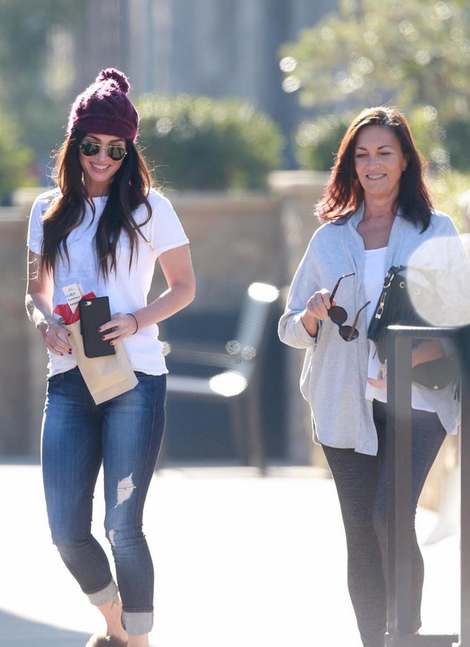 Megan Fox Mom: The actress with her mother Gloria.